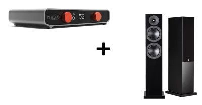 Усилитель звука Volumio Integro и аудиосистема System Audio SA Saxo 40