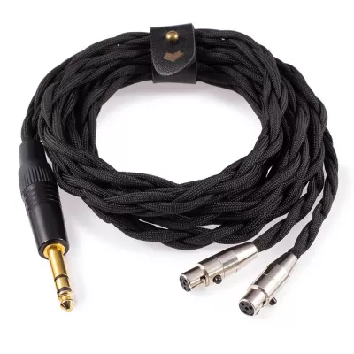 Кабель премиум-класса для Hi-Fi наушников Kennerton 2 x miniXLR / Jack 6.3 мм TRS