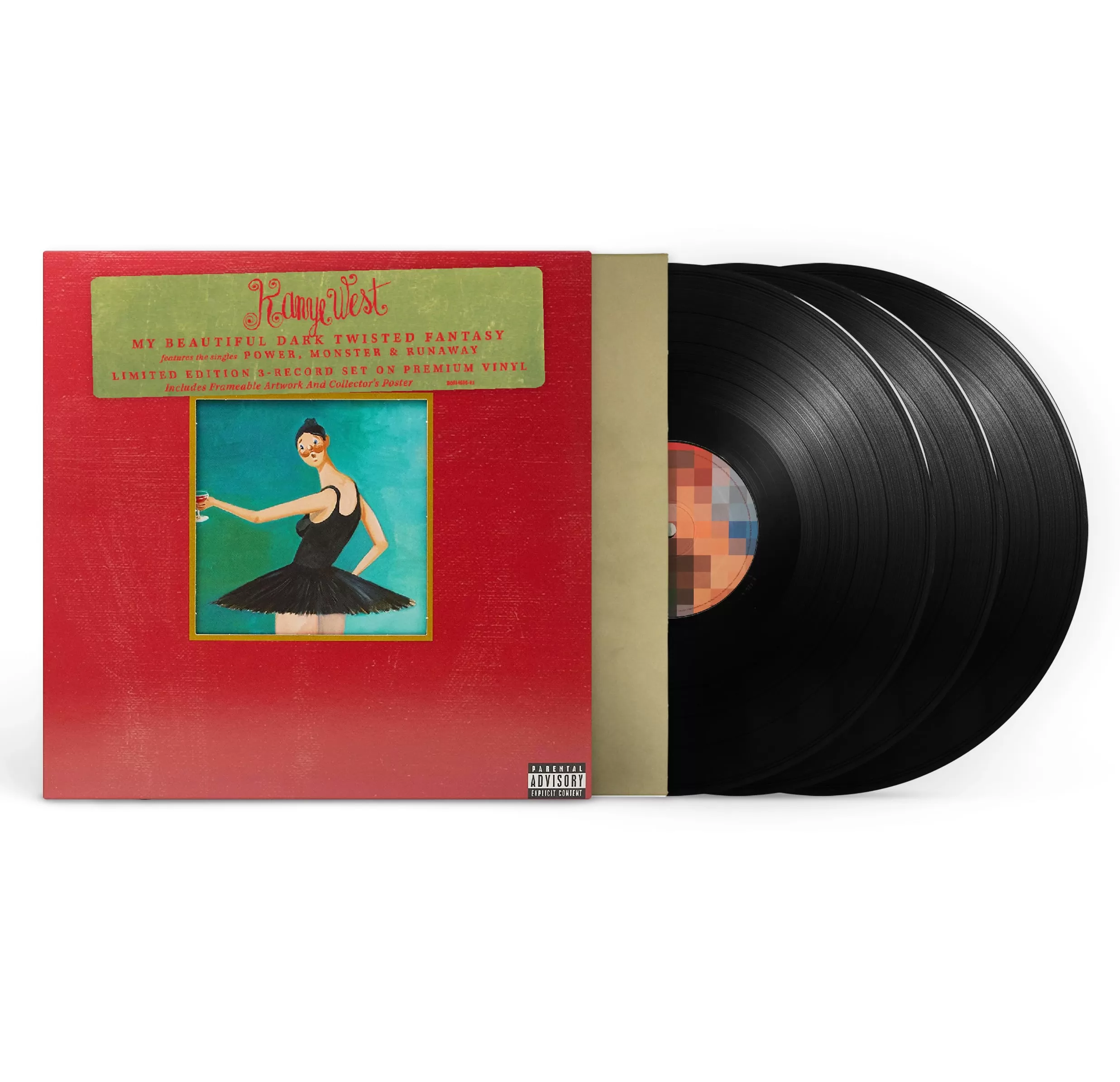 Kanye West – My Beautiful Dark Twisted Fantasy [3LP