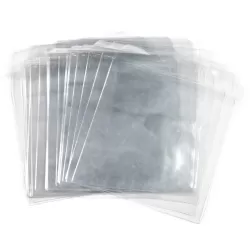 Внешний антистатический конверт (PVC) для виниловых пластинок с клапаном Radiotehnika LPA005 12" (25 шт.)