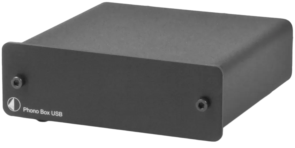Фонокорректор для винилового проигрывателя Pro-Ject Phono Box Usb DC Black