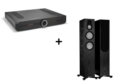 Комплект усилитель звука Roksan Attessa и акустика Monitor Audio Silver 300 (7G)