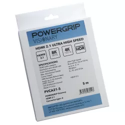 HDMI кабель PowerGrip Visionary Copper 2G A 2.1