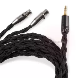 Кабель премиум-класса для Hi-Fi наушников 2 x miniXLR / Jack 3.5 мм TRS