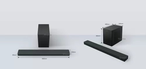 Саундбар с сабвуфером TCL C935U