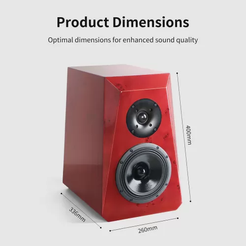 Полочная акустика Denafrips Poseidon Red