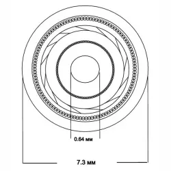 Кабель межблочный аудио Van Den Hul The WAVE pair RCA 1.0m