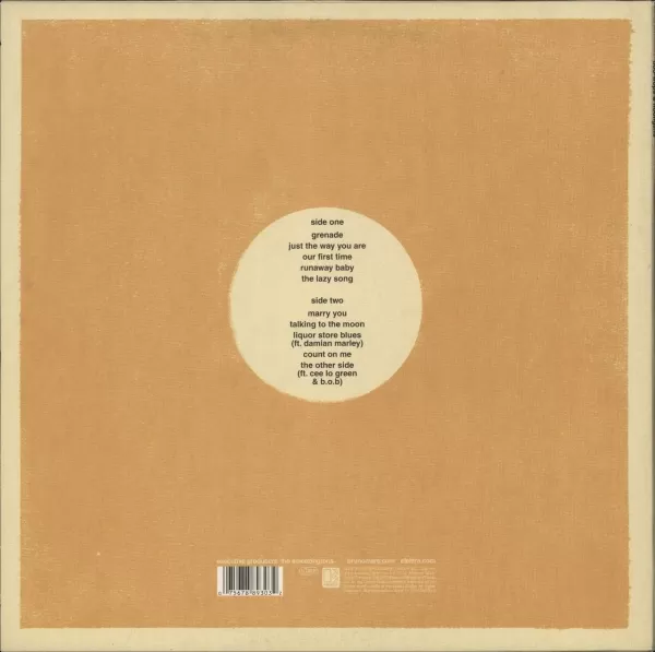 Bruno Mars – Doo-Wops & Hooligans [LP]