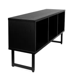 Тумба для виниловых пластинок Radiotehnika Rondo 300 Black