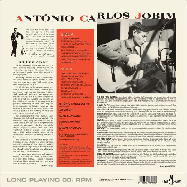 Antonio Carlos Jobim – The Girl From Ipanema [LP]