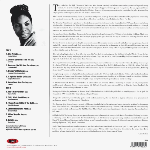 Nina Simone – The Amazing Nina Simone [LP]