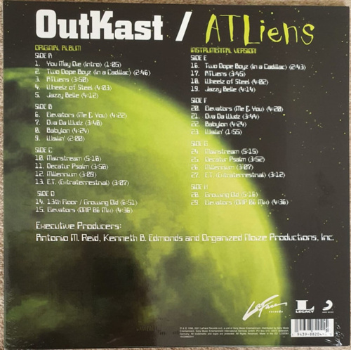 OutKast – ATLiens (25th Anniversary Deluxe Edition) (4LP)