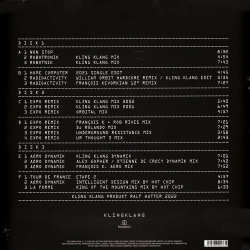 Kraftwerk – Remixes (3LP)