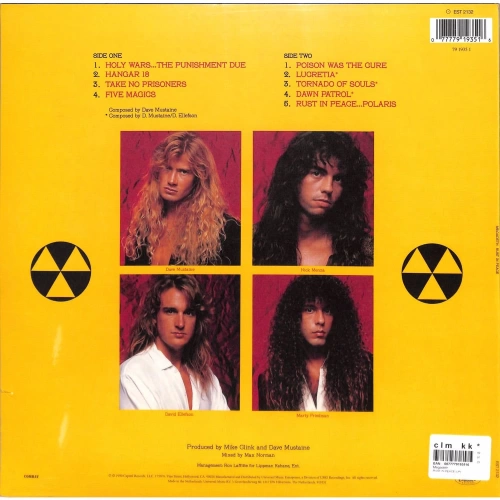 Megadeth – Rust In Peace [LP]