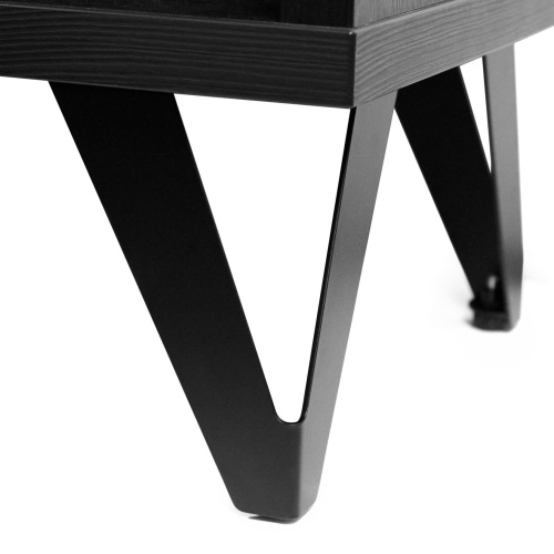 Тумба для виниловых пластинок Radiotehnika Rondo 302 Black