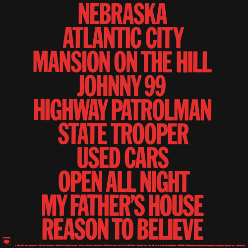 Bruce Springsteen – Nebraska (LP)