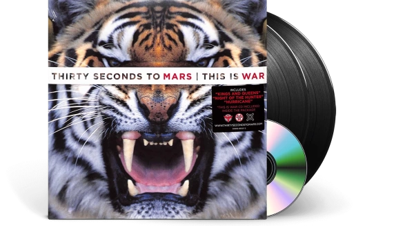 30 Seconds To Mars – This Is War [2LP+CD]