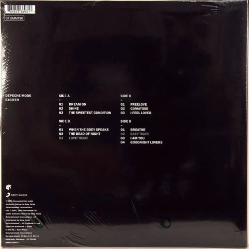 Depeche Mode – Exciter (2LP)