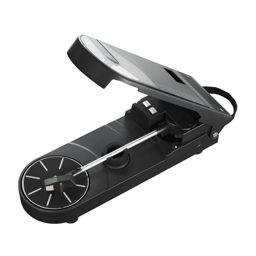 Портативный виниловый проигрыватель Audio-Technica AT-SB727 Sound Burger Black