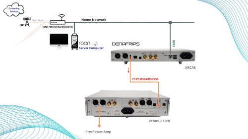 Стример Denafrips Arcas Black