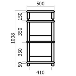 Стойка под Hi-Fi/High-End аппаратуру VOXmodule CASA 04