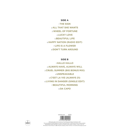 Ace Of Base – Gold (Gold) [LP]