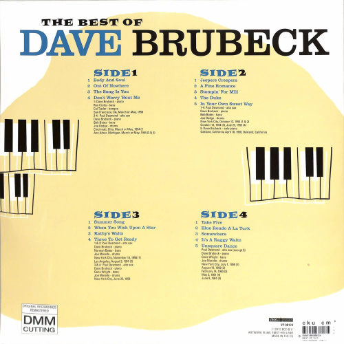 Dave Brubeck – The Best Of [2LP]