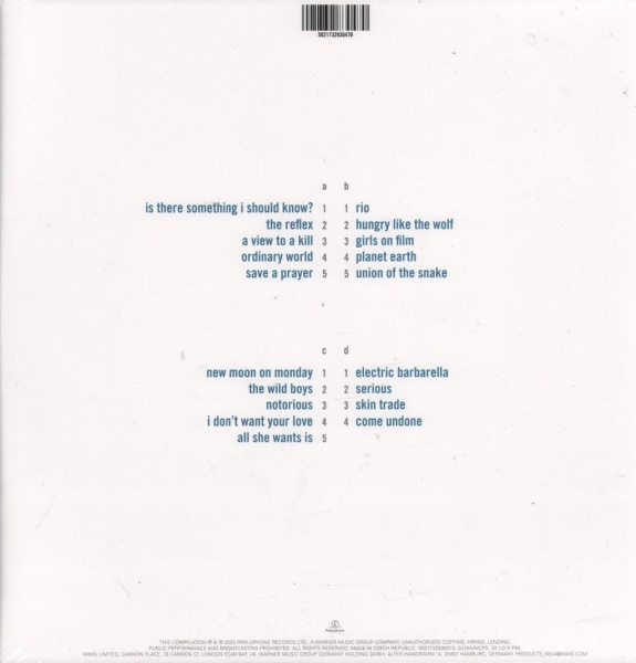 Duran Duran – Greatest [2LP]