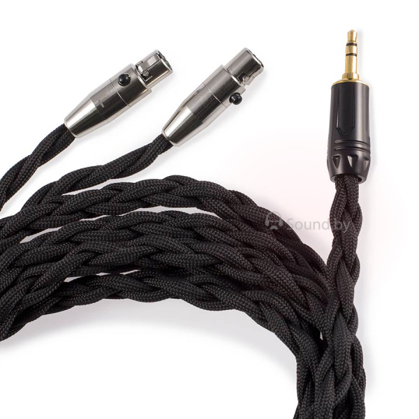 Кабель премиум-класса для Hi-Fi наушников 2 x miniXLR / Jack 3.5 мм TRS