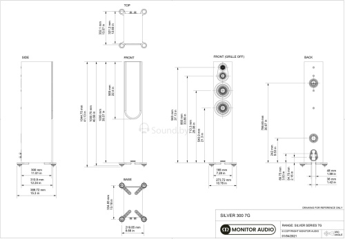 Напольная акустика Monitor Audio Silver 300 (7G)