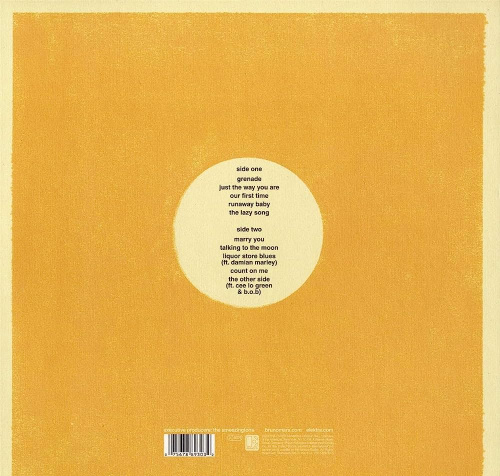 Bruno Mars – Doo-Wops & Hooligans (Orange Vinyl) [LP]