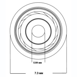 Кабель межблочный аудио Van Den Hul The WAVE pair RCA 1.0m