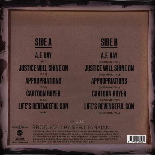 Serj Tankian – Foundations (Voodoo Vinyl) [LP]