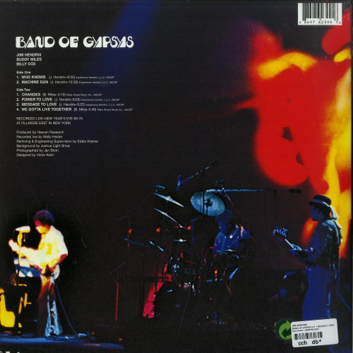 Jimi Hendrix – Band Of Gypsys (LP)