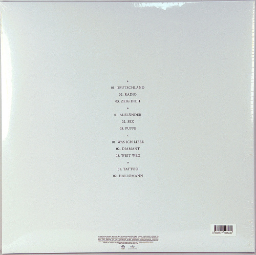 Rammstein – Untitled (Rammstein) [2LP]