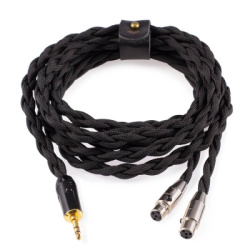 Кабель премиум-класса для Hi-Fi наушников 2 x miniXLR / Jack 3.5 мм TRS