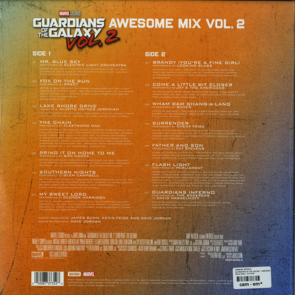 Various Artists – Guardians Of The Galaxy Awesome Mix Vol. 2 [LP]