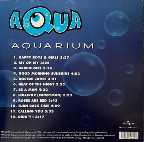 Aqua – Aquarium (Pink) (LP)
