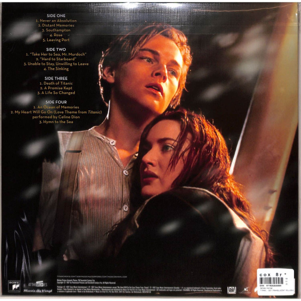James Horner – Titanic (Music From The Motion Picture) (Yellow) [2LP]