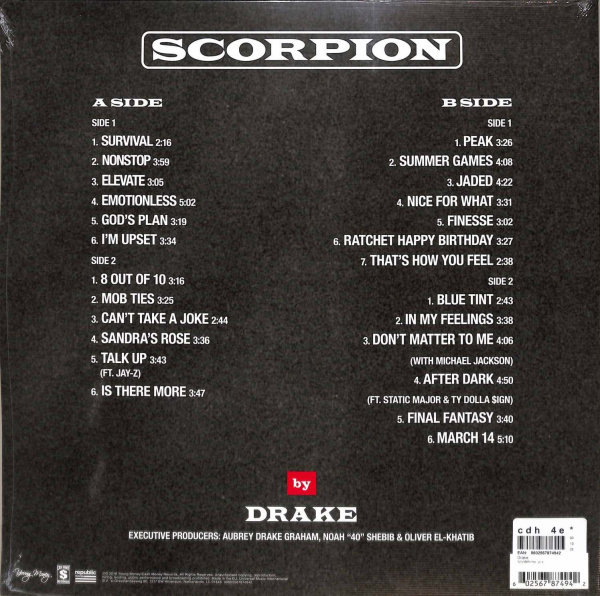 Drake – Scorpion [2LP]