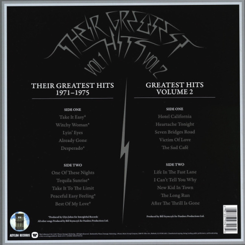 Eagles – Their Greatest Hits Volumes 1 & 2 (2LP)
