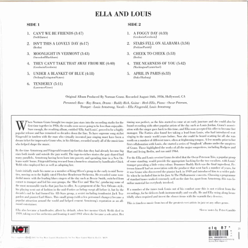 Ella Fitzgerald & Louis Armstrong – Ella And Louis [LP] 