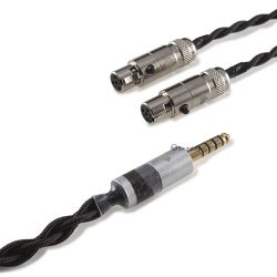 Кабель премиум-класса для Hi-Fi наушников 2 x miniXLR / 4.4 мм TRRRS Soviet Litz, Special Edition