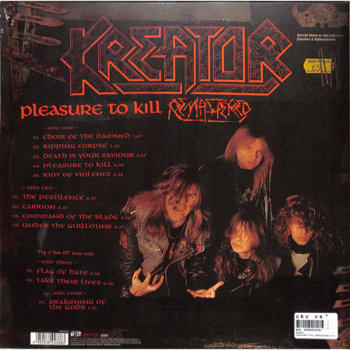 Kreator – Pleasure To Kill (2LP)