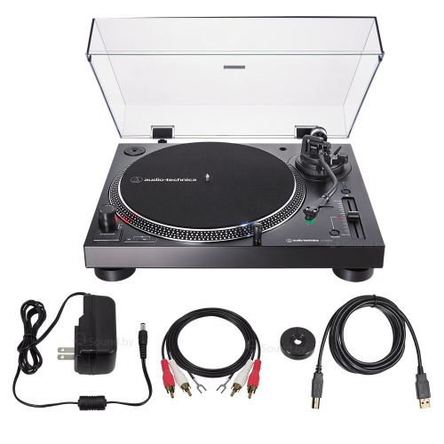 Проигрыватель винила Audio-Technica AT-LP120XBT-USB Black