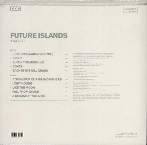 Future Islands – Singles (LP)