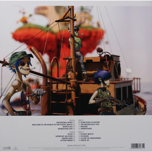 Gorillaz – Plastic Beach (2LP)