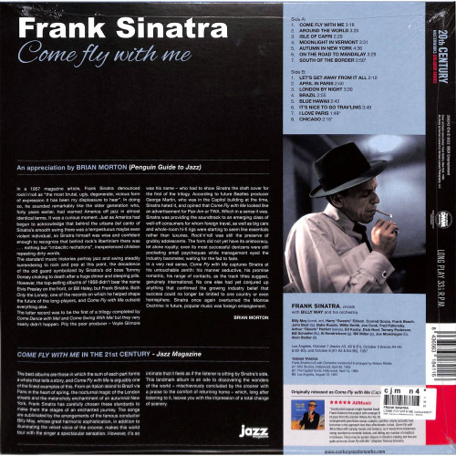 Frank Sinatra – Come Fly With Me (Blue) [LP]