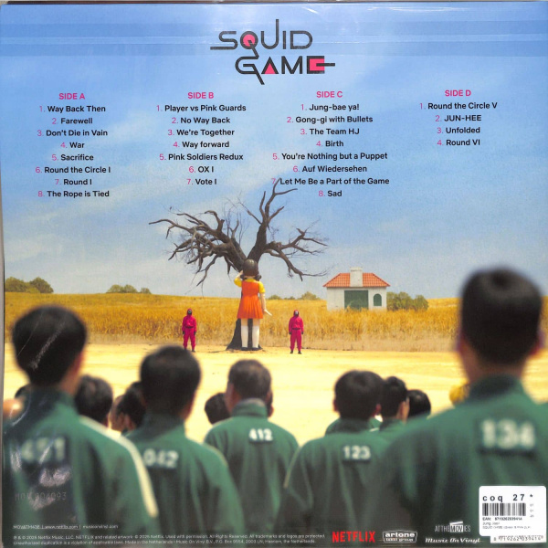 Jung Jaeil – Squid Game (Soundtrack From The Netflix Series) (Green & Pink) [2LP]