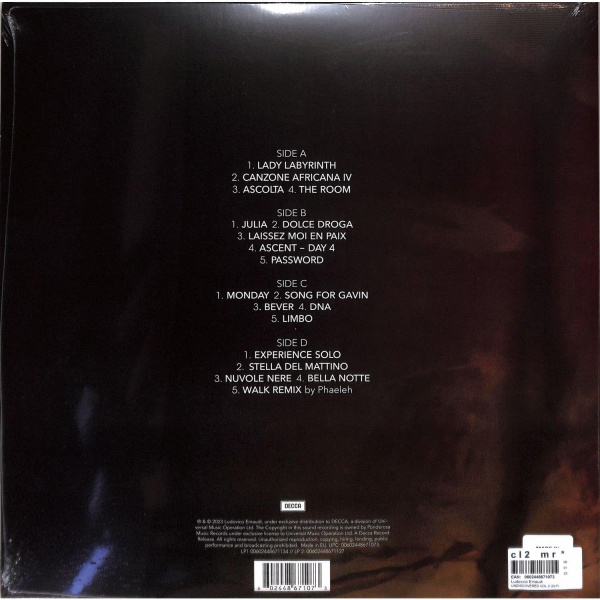 Ludovico Einaudi – Undiscovered Vol.2 [2LP]